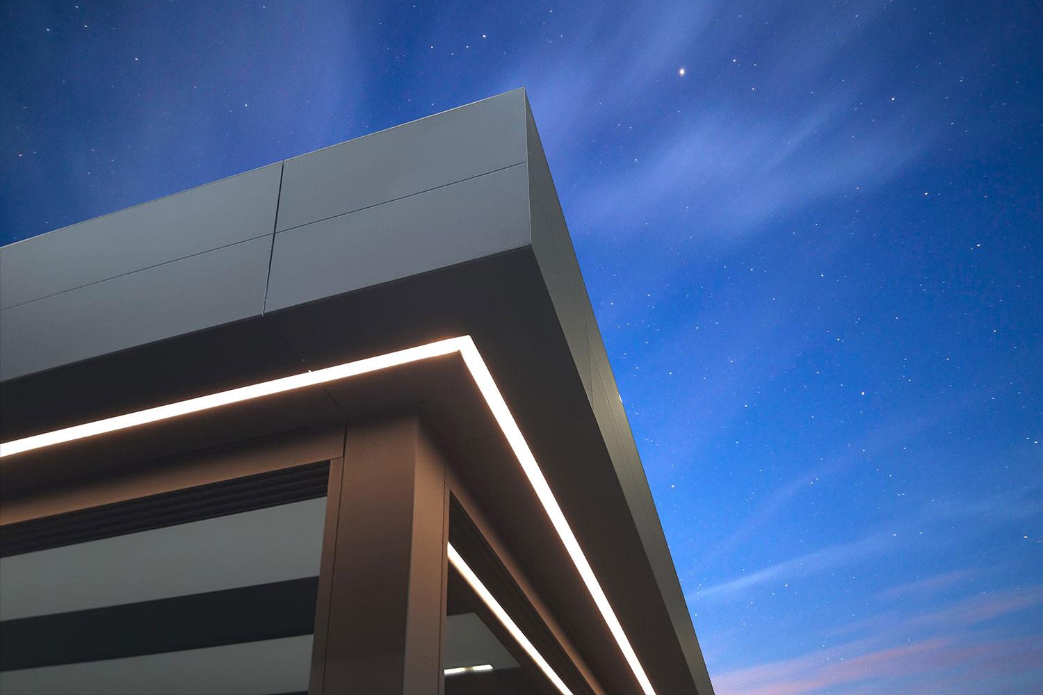 Luxe Flatroofoverkappingen